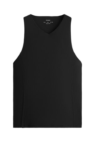 Camisola de alças - Preto