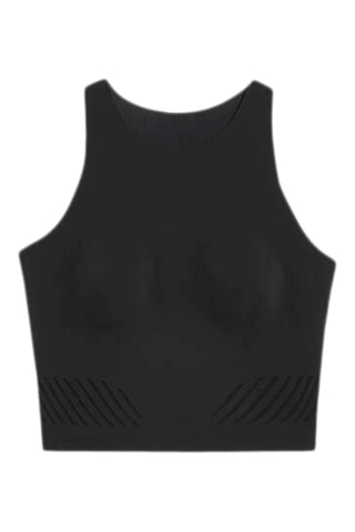 Camisola de alças - Preto