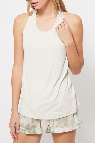 Camisola de alças Branco