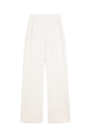 Pantalón flare - Blanco roto