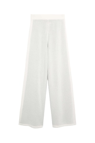 Pantalón wide leg - Blanco
