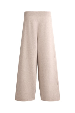 Calças wide legs - Bege