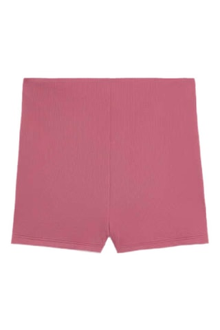 Parte de baixo de biquíni de cintura subida - Rosa