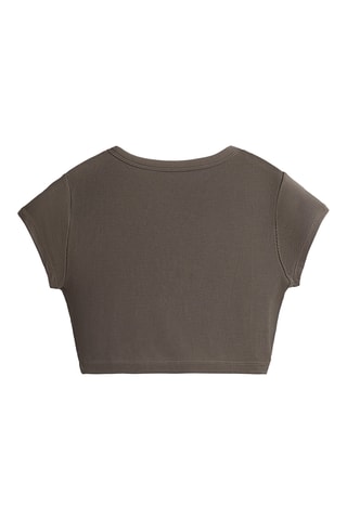 Top crop top - Caqui