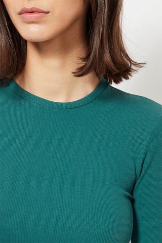 Crop top - Verde-esmeralda