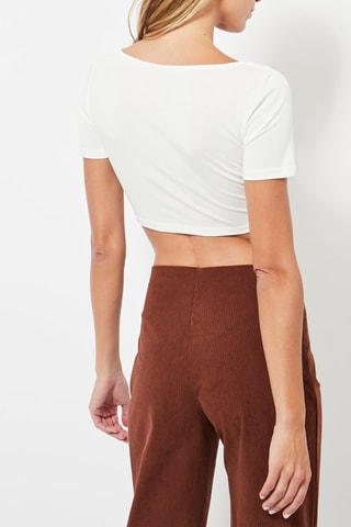 Crop top - Branco