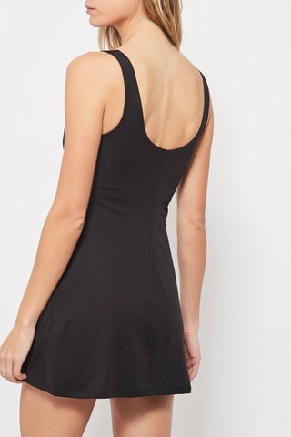 Vestido trapézio Preto