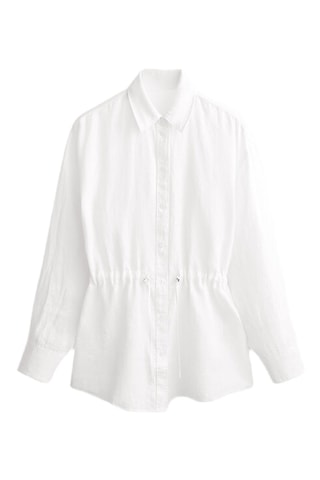 Camisa em linho - Branco