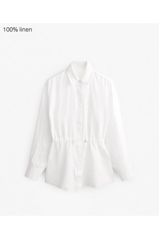 Camisa em linho - Branco