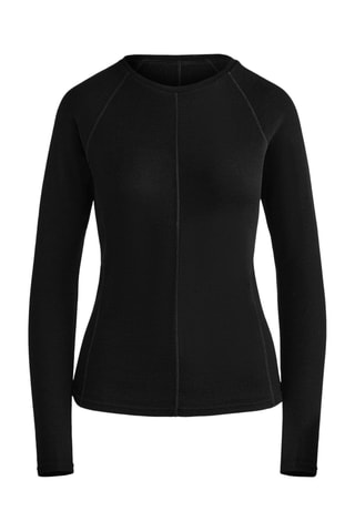 Camisola interior em lã - Preto