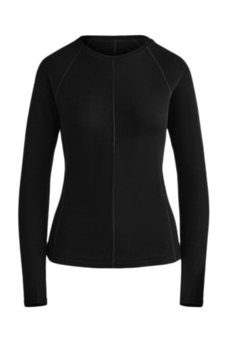Camisola interior em lã - Preto