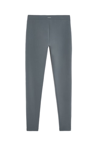 Leggings de cintura subida - Cinzento