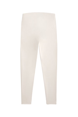 Leggings de maternidade cintura subida - Branco