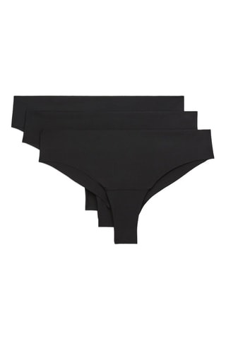 3 cuecas - Preto