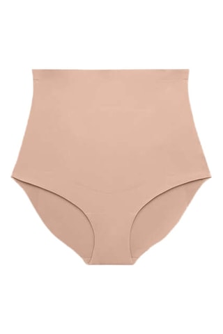 Cueca de cintura subida - Nude