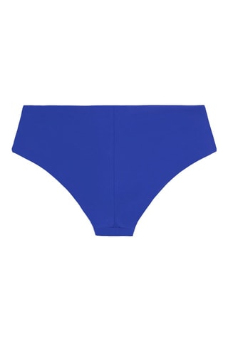 Parte de baixo de biquíni de cintura subida - Azul
