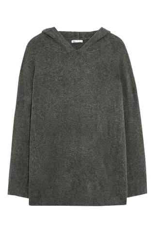 Sweat com capuz - Cinzento-escuro