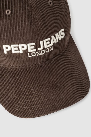 Casquette en velours Stefan - Marron