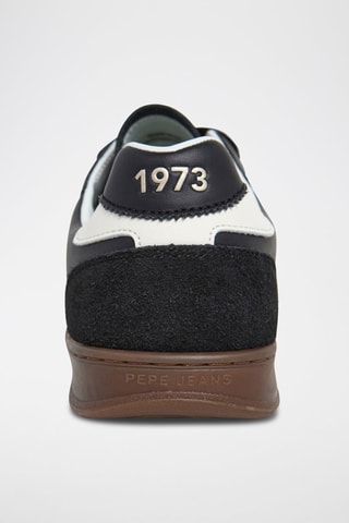 Baskets en cuir Ball - Noir