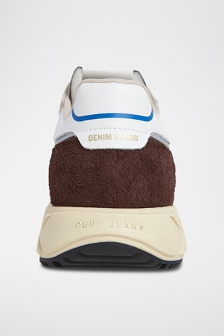Baskets en nubuck Marlon - Marron foncé