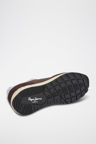 Baskets en nubuck Marlon - Marron foncé