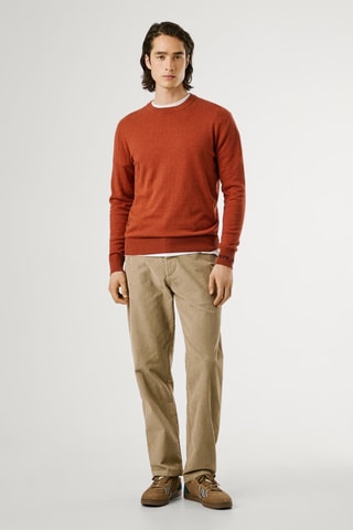 Pull Andre - Rouge brique