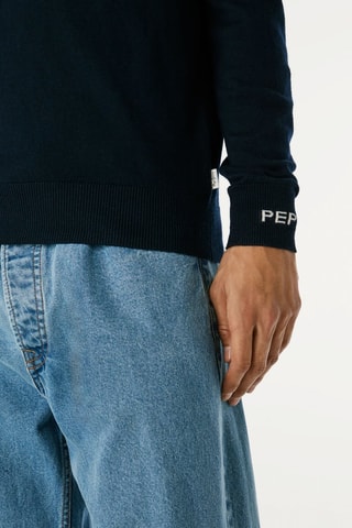Pull Andre - Bleu marine