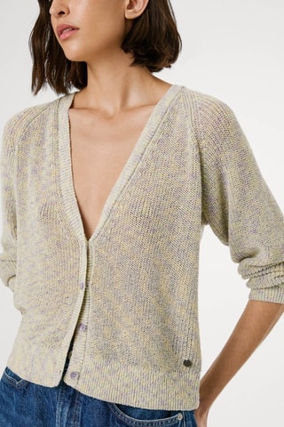 Gilet Claire - Vert d’eau chiné
