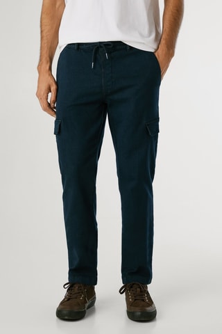 Pantalon cargo Gymdigo - Bleu marine