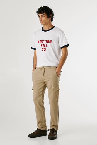 Pantalon cargo Gymdigo - Beige
