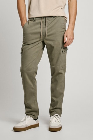 Pantalon cargo Gymdigo - Kaki