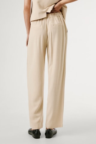 Pantalon taille haute Stella - Beige