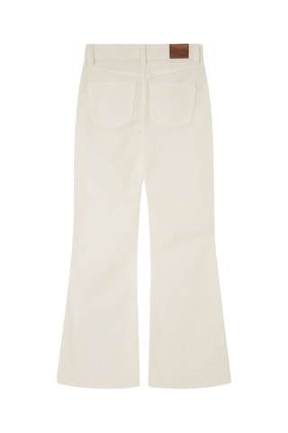Pantalon en velours Willa - Ecru