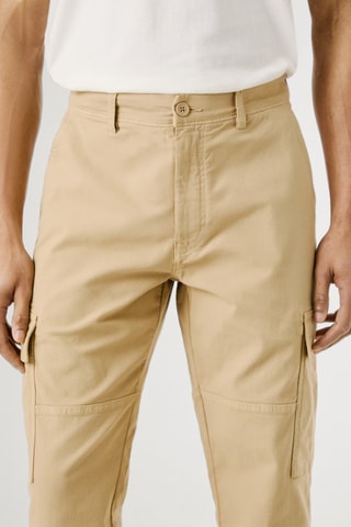Pantalon cargo - Beige