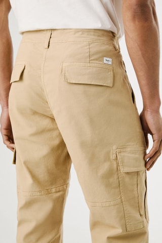Pantalon cargo - Beige