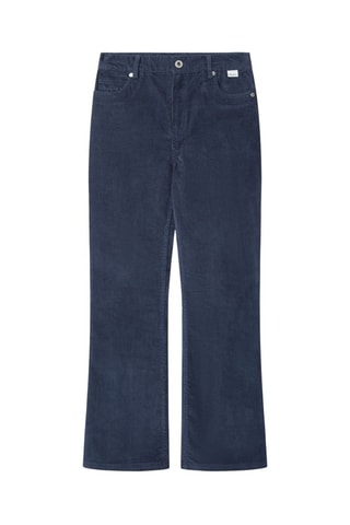 Pantalon en velours Willia - Bleu marine