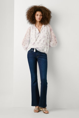 Jean flare Pimlico - Bleu marine