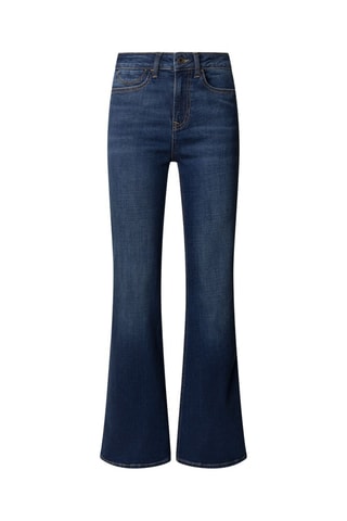 Jean flare taille haute Willa - Bleu marine