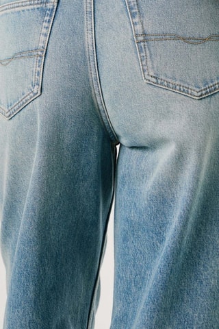 Jean taille haute Addison - Bleu clair