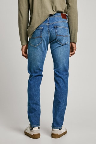 Jean tapered Stanley - Bleu cobalt