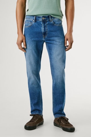 Jean tapered Stanley - Bleu