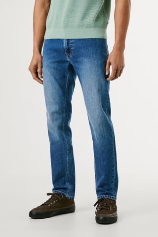 Jean tapered Stanley - Bleu