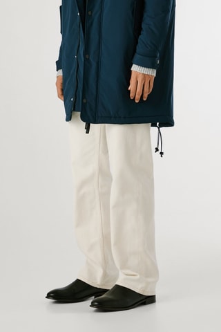 Parka à capuche Jansen - Bleu pétrole