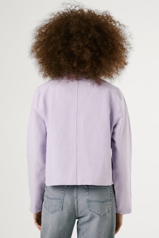 Veste en lin Star - Violet clair