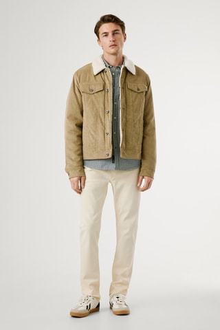 Veste en velours Joshua - Beige