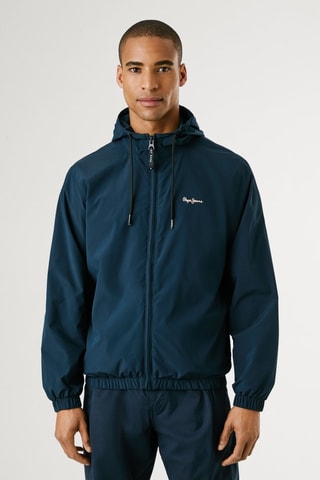 Veste à capuche Monson - Bleu pétrole