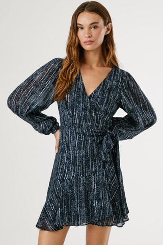 Robe portefeuille Maisa - Vert foncé