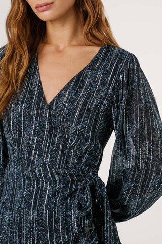 Robe portefeuille Maisa - Vert foncé