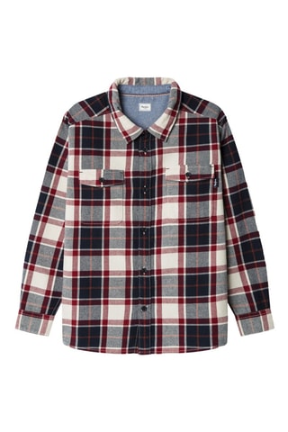 Chemise Eaven - Rouge et blanc