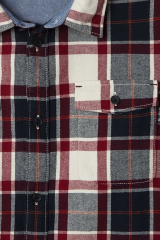 Chemise Eaven - Rouge et blanc